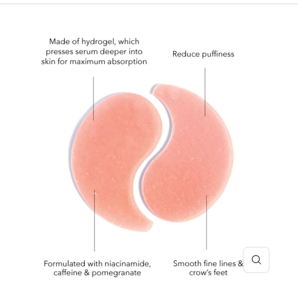 5 Soon Korean Skin Care POMEGRANATE HYDROGEL EYE PATCHES - Picture 5 of 10